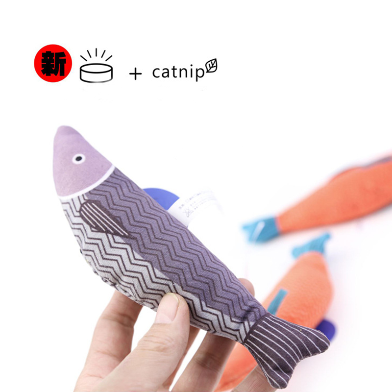 Catnip Ocean Fish Toy