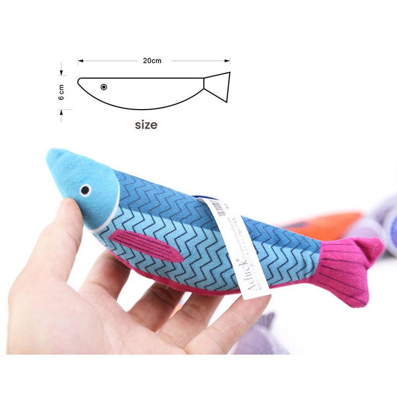 Catnip Ocean Fish Toy